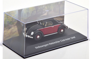 VOLKSWAGEN Hebmüller (1949), schwarz/dunkelrot