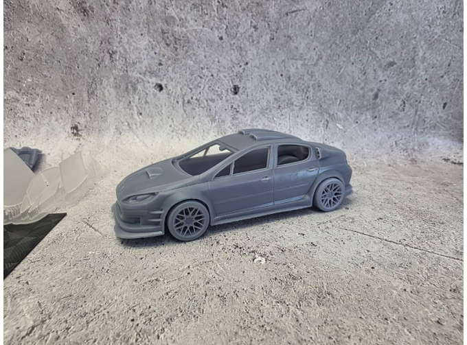 Сборная модель PEUGEOT 407 (из. к/ф "Такси 4")
