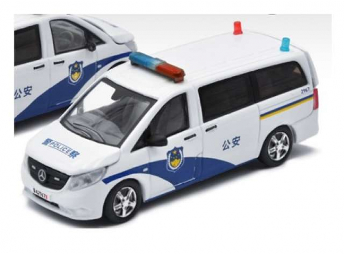 MERCEDES-BENZ Vito China Police Car 1ST Special Edition, white/blue