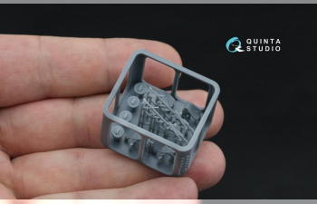 3D Декаль интерьера кабины Westland Lysander Mk.I (Airfix) (с 3D-печатными деталями)