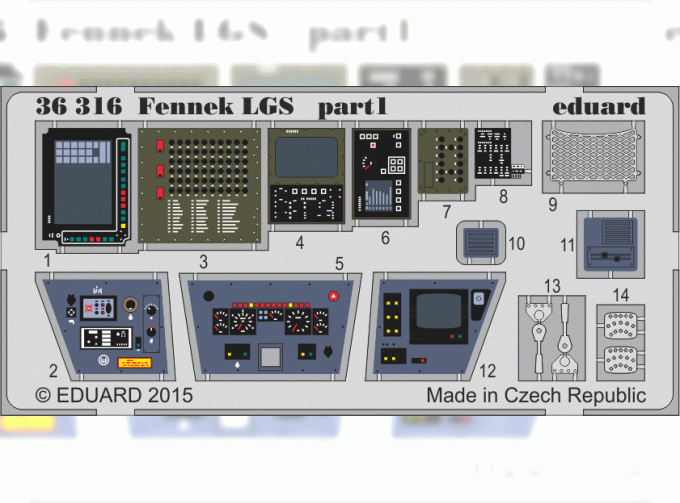 Фототравление для Fennek LGS