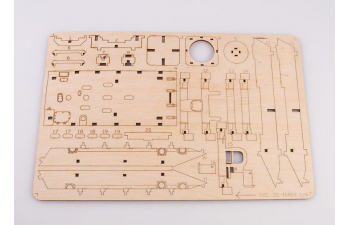 Сборная модель огнеметной установки Т-72А ТОС1