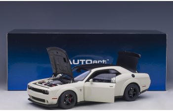 Dodge Challenger Demon SRT белый с черным