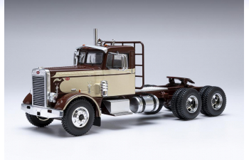 PETERBILT 281 (1955), dark brown / beige