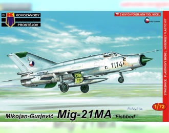 Сборная модель MiG-21MA