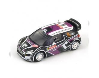 CITROEN DS3 11 WRC Monte Carlo 2012 P. Van Merksteijn – E. Chevaillier, black