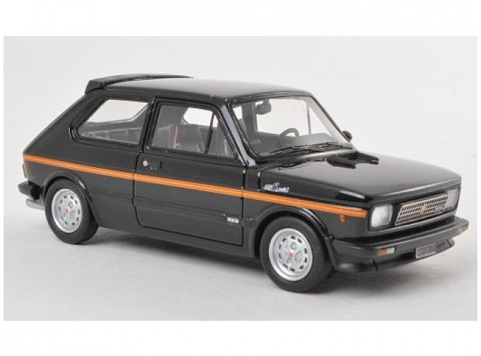 FIAT 127 Sport (1979), black / orange