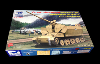 Сборная модель Versuchsflakwagen 8.8cm Flak 41 auf Sonderfahrgestell (Pz.Sfl.IVc)