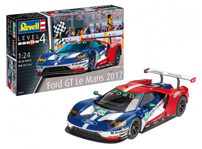 Сборная модель Ford GT Le Mans 2017