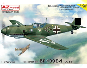 Сборная модель Bf 109 E-1 „JG.51“