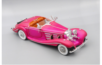 MERCEDES-BENZ 500K, красный матовый 22 см
