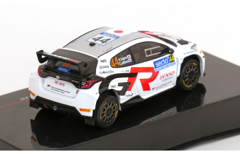 TOYOTA Yaris Gr Rally1 Team Toyota Gazoo Racing Wrt N 44 Rally Finland (2024) Hikaru Kogure - Topi Luhtinen, White