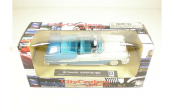 OLDSMOBILE Super 88 (1955), City Cruiser Collection, white / blue