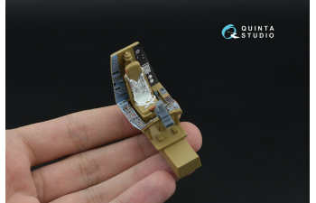 3D Декаль интерьера кабины Ка-50 (серо-голубые панели) (Italeri) (с 3D-печатными деталями)