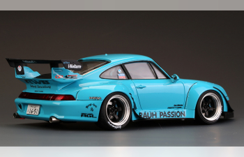 Конверсионный набор RWB Porsche 993 Widebody Kit для моделей Ver."Rauh Passion" (Resin+PE+Decals+Metal parts)