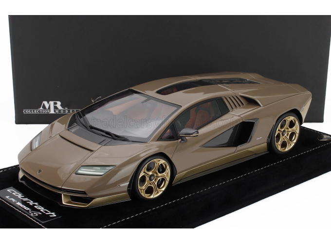 LAMBORGHINI Countach Lpi 800-4 (2021) - Con Vetrina - With Showcase, Bronzo Amestris - Bronze