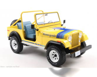 JEEP CJ-7 Renegade (1980), yellow/light blue