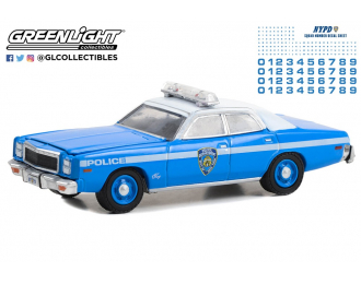 PLYMOUTH Fury "New York City Police Dept (NYPD)" 1977 с листом декалей