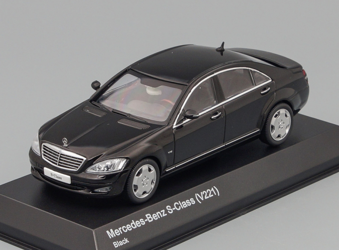 MERCEDES-BENZ S-Class (V221), black