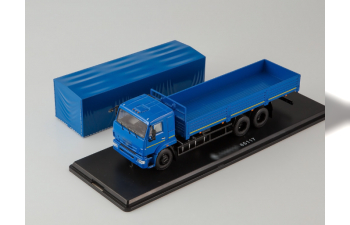 Камский грузовик 65117 бортовой (рестайлинг), синий