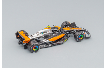 McLAREN F1 Mcl60 Team Mclaren N4 Season (2023) Lando Norris, Orange Black Blue