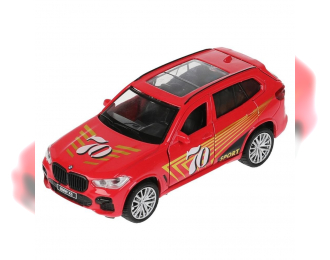 BMW X5 M-Sport, красный