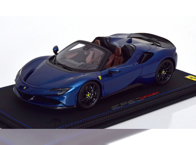 FERRARI SF90 Spider, Pack Fiorano, blue metallic