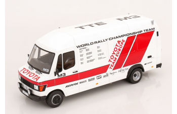 TOYOTA Celica ST165 Gr.A RAC Rally with Mercedes transporter (1990)