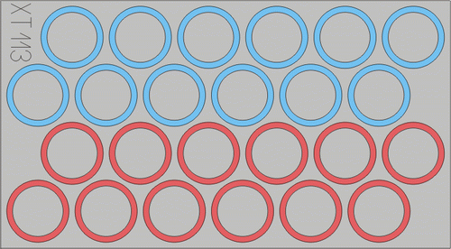 Окрасочная маска Британский средний танк Sherman Firefly Vc (катки)