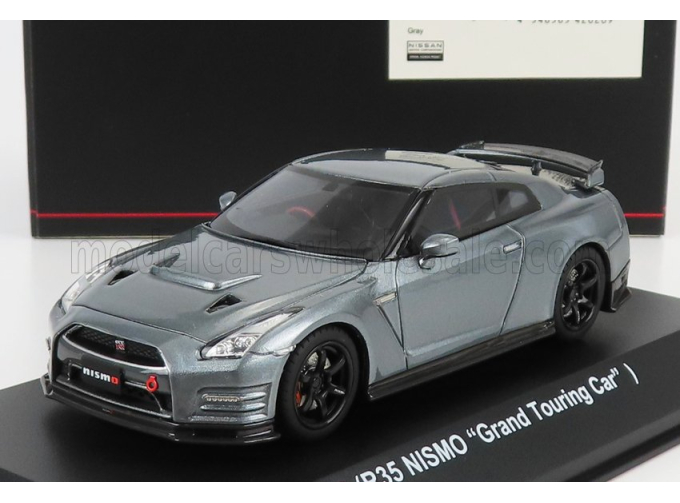 NISSAN Skyline GT-R (R35) NISMO Grand Touring CAR (2018), grey