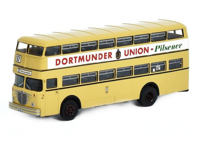 Bussing D 2U BVG Dortmunder Union Pilsener Двухэтажный автобус (1960)