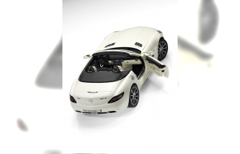 MERCEDES-BENZ SLS AMG R197 (2011), designo white mystic bright