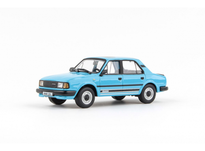 SKODA 120L (1984) - Sky Blue