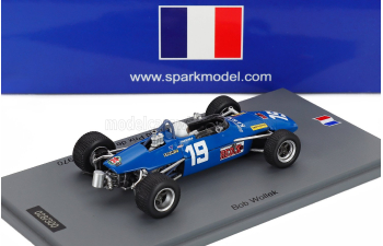 BRABHAM F3 Bt28 №19 3rd Paris Gp Bob Wollek (1970), Light Blue