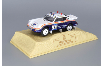 PORSCHE 911 #176 Rene Metge - Dominique Lemoyne (1984), blue / white