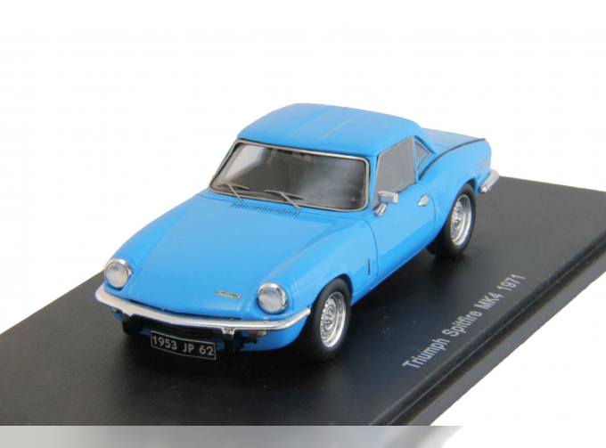 TRIUMPH Spitfire MK4 with hard top (1971), blue