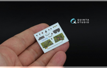 3D Декаль интерьера кабины P-40N Warhawk (Academy) (с 3D-печатными деталями)