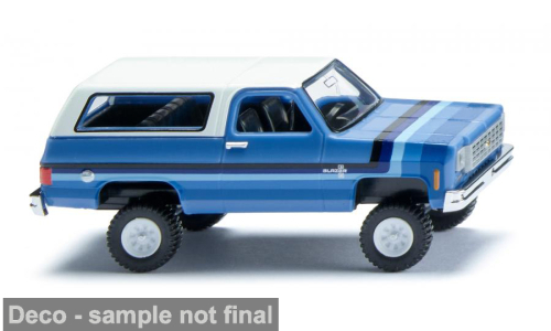 CHEVROLET K5 Blazer (1975),blue