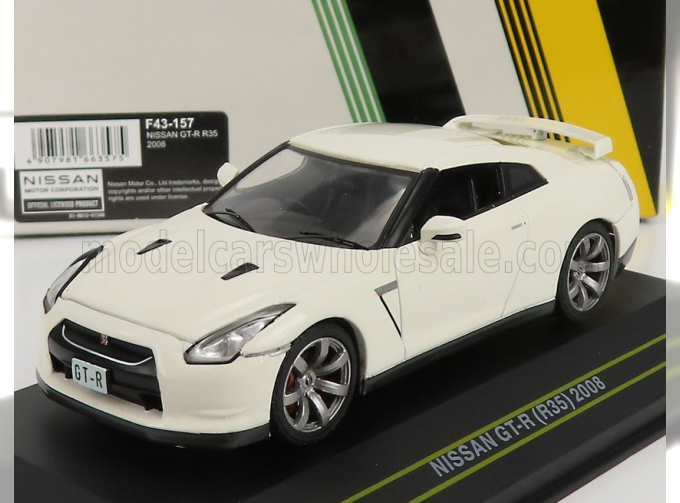 NISSAN Gt-r (r35) Coupe 2008, White