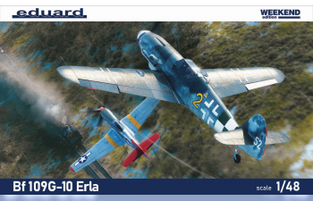 Сборная модель Истребитель Bf 109G-10 ERLA