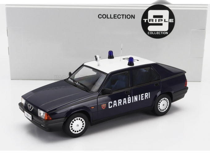 ALFA ROMEO 75 Carabinieri - Police - (1988), Blue White