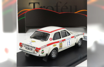 FORD Escort Mki N15 Rally Rac Lombard H.mikkola - G.palm (1970) , White Red