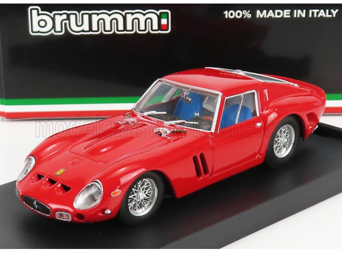 FERRARI 250 Gto Coupe Prova Modena (1962), Red