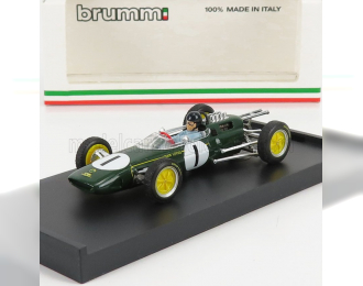 LOTUS F1 25 N 1 Winner Belgium Gp Jim Clark 1963 World Champion - With Driver Figure, Green