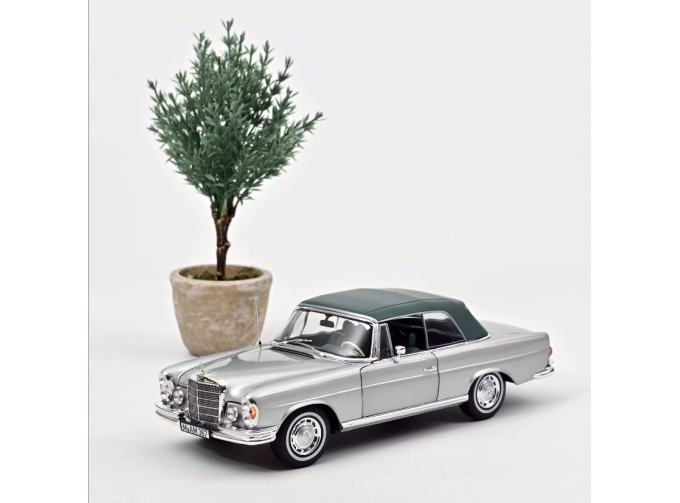 MERCEDES-BENZ 280 SE Cabriolet (W108) 1969 Silver Metallic