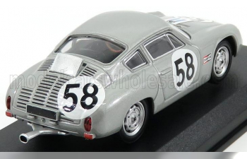 PORSCHE 356b Carrera Abarth Gtl №58 12h Sebring (1963) Cassel - Sesslar, Grey