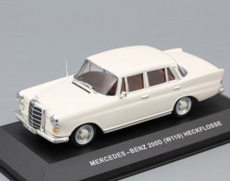 MERCEDES-BENZ 200D W110 Heckflosse, white