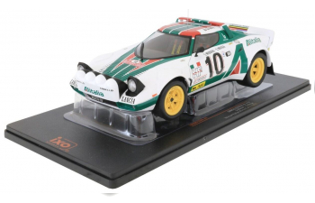 LANCIA Stratos Hf Team Alitalia (night Version) №10 Winner Rally Montecarlo (1976) Sandro Munari - Silvio Maiga, White Green Red