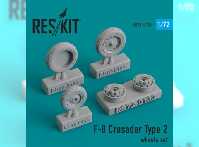 Смоляные колеса для F-8 Crusader Type 2