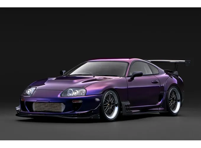 TOYOTA Supra RZ (JZA80), purple metallic